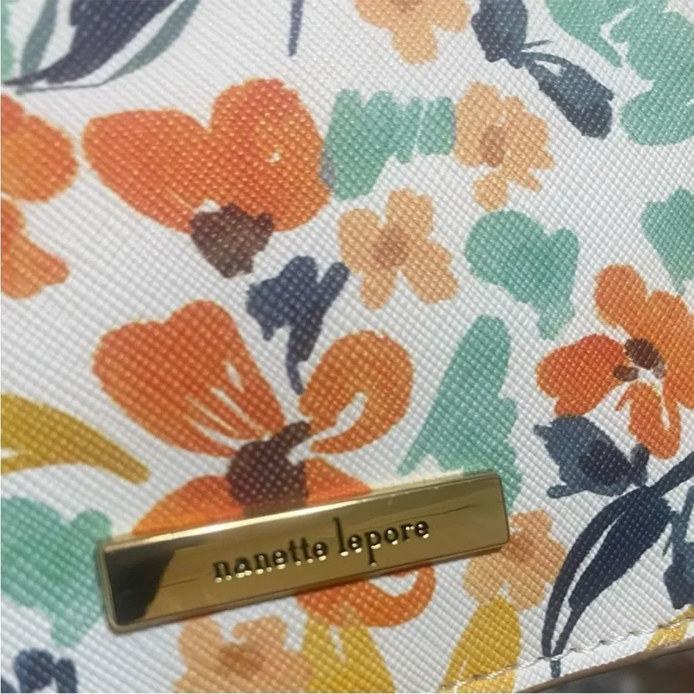 Nanette Lepore Multicolor Floral Wristlet